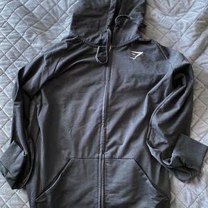 Gymshark mens critical zip hoodie